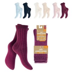 Dámské vlněné jemné ponožky Dámské vlněné jemné ponožky