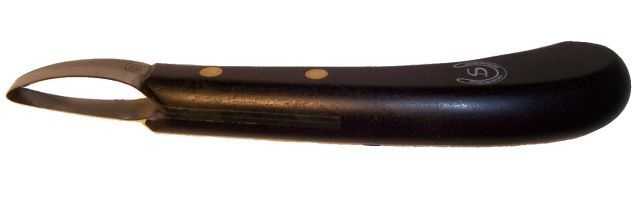 Kopytní nůž DOUBLE-S s očkem