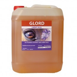 Lněný olej pro koně, poníky GLORD
