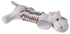 Aportovací hračka pro psy TRIXIE plyšové zvířátko Pes, Hroch, 32cm