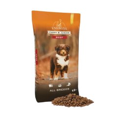 Granule pro štěňata a mladé psy ENERGYS PET Premium Puppy & Junior All Breeds Beef, 12kg