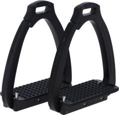 Bezpečnostní třmeny pro jezdce výklopné COVALLIERO 12cm