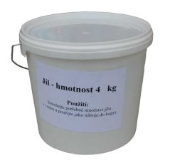 Náboje do kopyt koní - jíl 7 kg