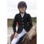 Jezdecké sako dětské EQUITHEME Soft Classic černé