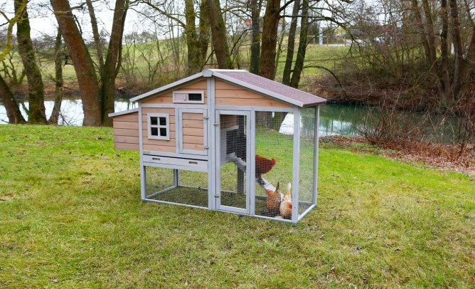 KERBL Bonny kurník dřevěný 181x65x118cm