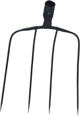 Vidle čtyřky podávací kované 35x28cm