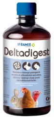 IFRAMIX DeltaDigest doplňkové krmivo pro drůbež a králíky na lepší imunitu a trávení 500ml