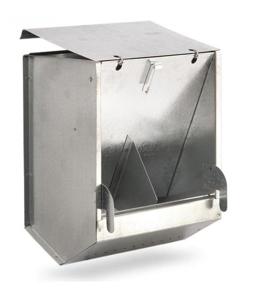 Krmítko pro králíky DORO plechové s víkem