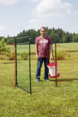 Branka pro sítě ohradníku, výška 125 cm