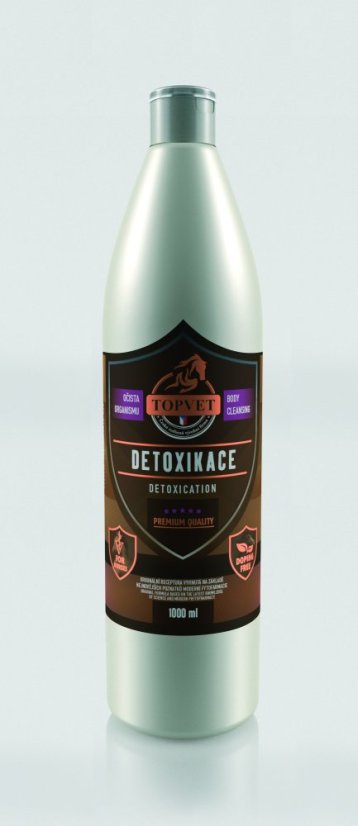 TOPVET DETOXIKACE Sirup pro koně
