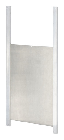Dvířka kurníku pro slepice, drůbež kovová, 220x330mm