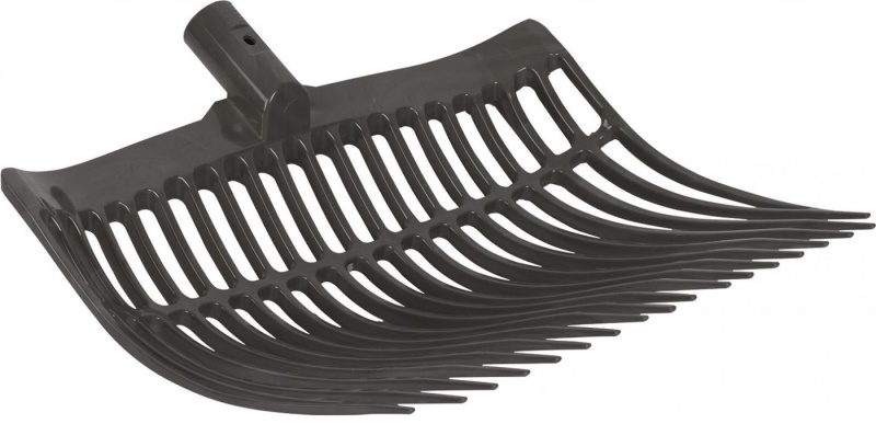 Mistovací vidle pro koně, pony na koblihy SOLID plastové