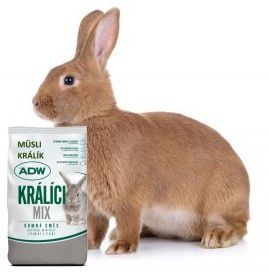 Krmení, minerální doplňky a vitamíny pro králíky