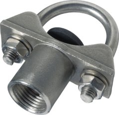 Klema přípojná nerezezová na 3/4potrubí-vývod 1/2