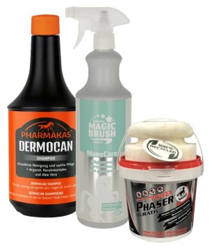 Kosmetika pro koně, léčebné přípravky