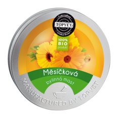Bylinná mast TOPVET Měsíčková, 50ml