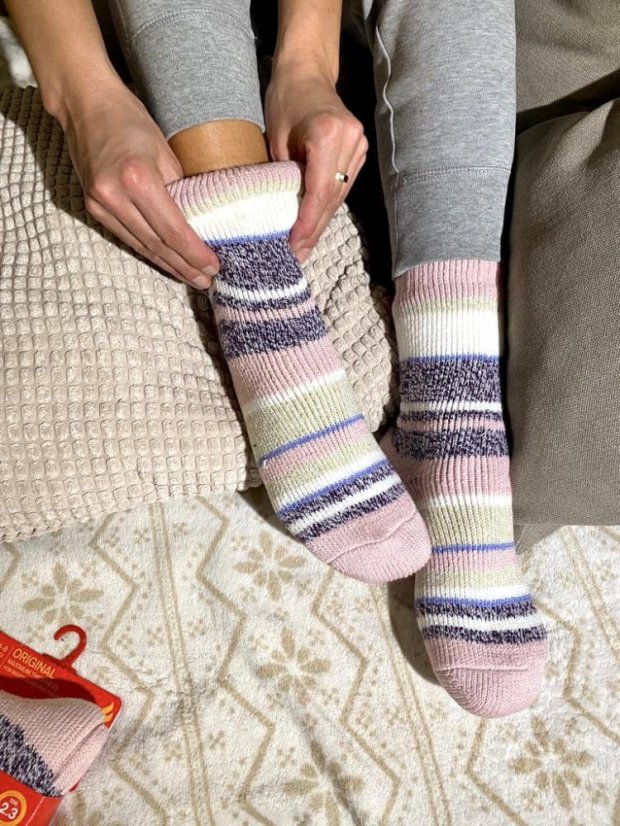 HEAT HOLDERS Provence dámské termoponožky 37-42