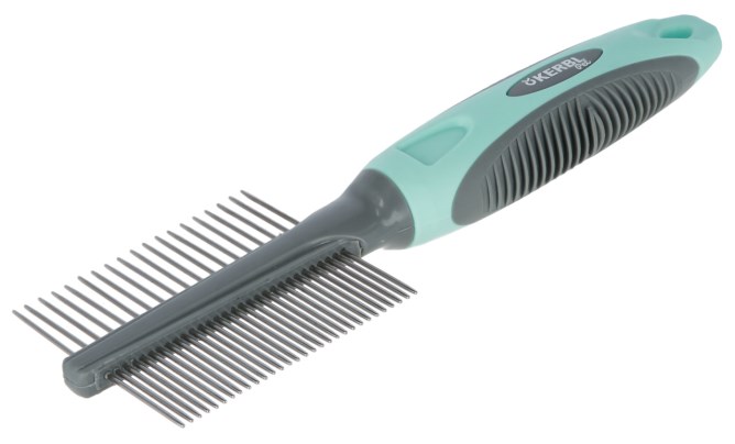 KERBL Pet  hřeben oboustranný 21 cm