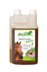 Krmný doplněk pro koně, pony STIEFEL Proti kašli, 1ltr