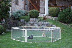 KERBL VARIO venkovní kotec  pro králíky 120x120x59cm