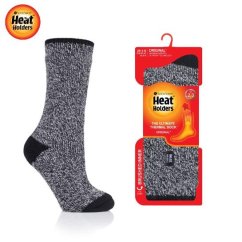 Heat Holders Twist dámské termoponožky 37-42 černý melír