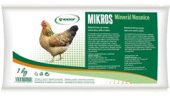Minerální doplněk pro slepice, kachny Mikrop Mikros Minerál Nosnice ve snášce, 1kg