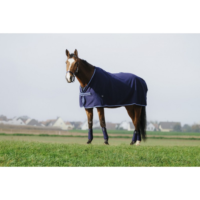 RIDING WORLD Sada odpocovací deka + bandáže + stájovka + vodítko pro koně