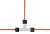 Spojka T na lanka do 3mm Litzclip® nerez(5)