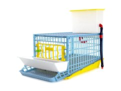 Klec pro křepelky CIMUKA BYK MINI 34x62x46cm