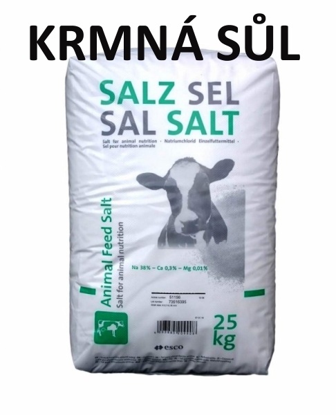 ADW KRMNÁ SŮL pro zvířata sypká, 25kg