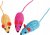 ZOLUX Elastic mouse hračka pro kočky 8 cm