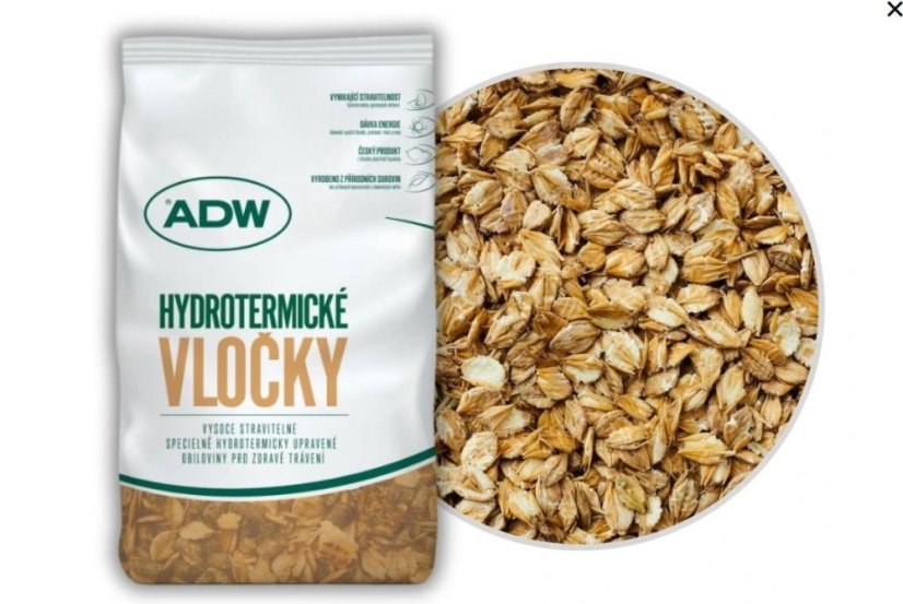 Ječmen pro koně, pony, skot, ovce ADW JEČNÁ VLOČKA, 15kg Ječmen pro koně, pony, skot, ovce ADW JEČNÁ VLOČKA, 15kg