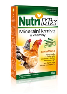 Krmný doplněk pro nosnice, kachny, drůbež  NutriMix, 1kg