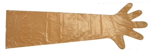 VETbasic 5-prsté rukavice pro skot vyšetřovací, 100ks