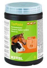 Pasta dřevitého dehtu na kopyta, paznehty  KERBL TarPaste 1kg