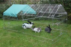 Venkovní kotec PEN pro králíky 103x103x220cm