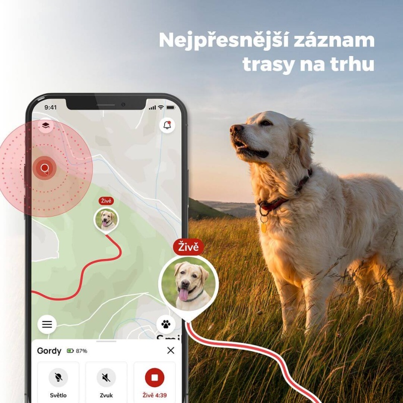 DOG GPS mini lokátor pro psy a kočky