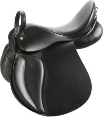 Školní sedlo NORTON Educative kožené černé 15´´