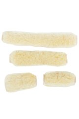 HORZE návlek na stájovku pro koně syntetický beránek sada 4 ks