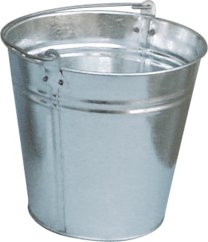 Kbelík plechový pozinkovaný