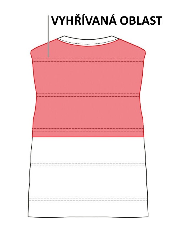 HKM Comfort Temperature Style dámská vyhřívaná jezdecká vesta