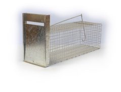 Sklopec na tchoře, kunu s hákem 240x240x650