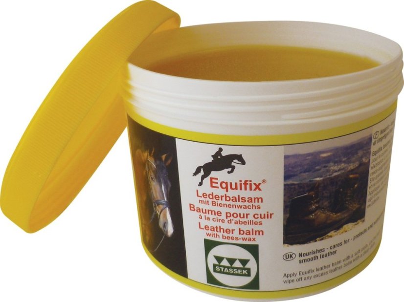 Balzám pro koně a jezdce na kožené výrobky EQUIFIX, 500ml