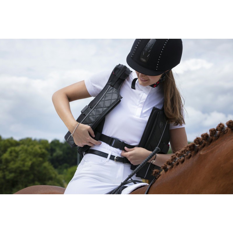 Bezpečnostní jezdecká vesta EQUITHEME Belt 210 - Velikost: XXS, Model: dětské