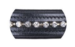 Uzdečka HKM Mini Shetty kožená černá