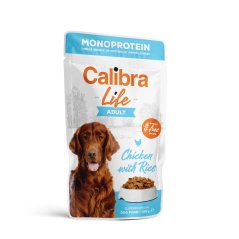 CALIBRA Dog Life kapsa Adult Chicken kapsička pro dospělé psy 150g