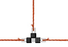 Spojka T na lanka do 3mm Litzclip® nerez(5)