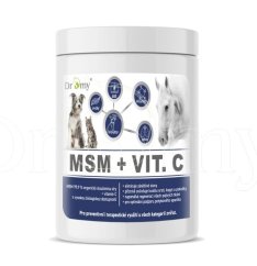 Krmný doplněk  pro koně, psy  DROMY MSM + vit.C, 2kg