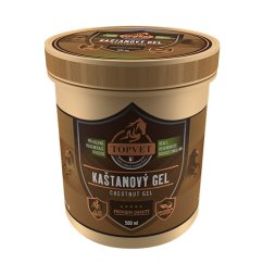 Kaštanový gel  pro koně TOPVET, 500ml