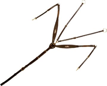 Jezdecké poprsáky pro koně